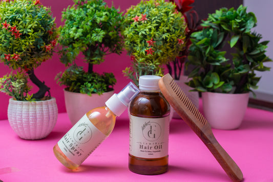 Glamfora Organic Hair Oil + Free Hair Spray 240 ML