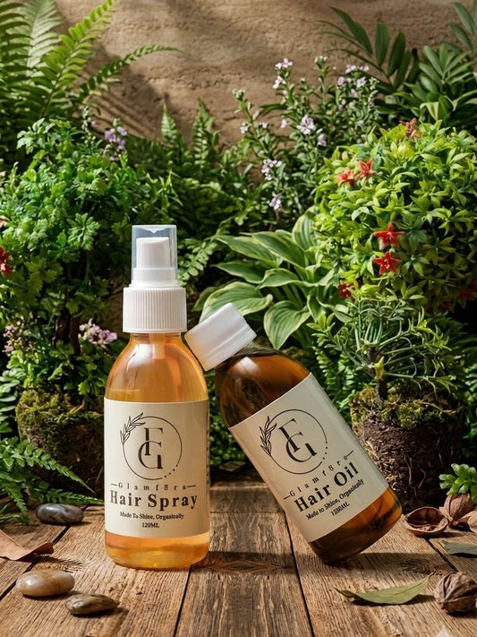Glamfora Organic Hair Oil + Free Hair Spray -120ml